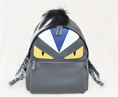 how to authenticate fendi monster backpack|fendi monster backpack men.